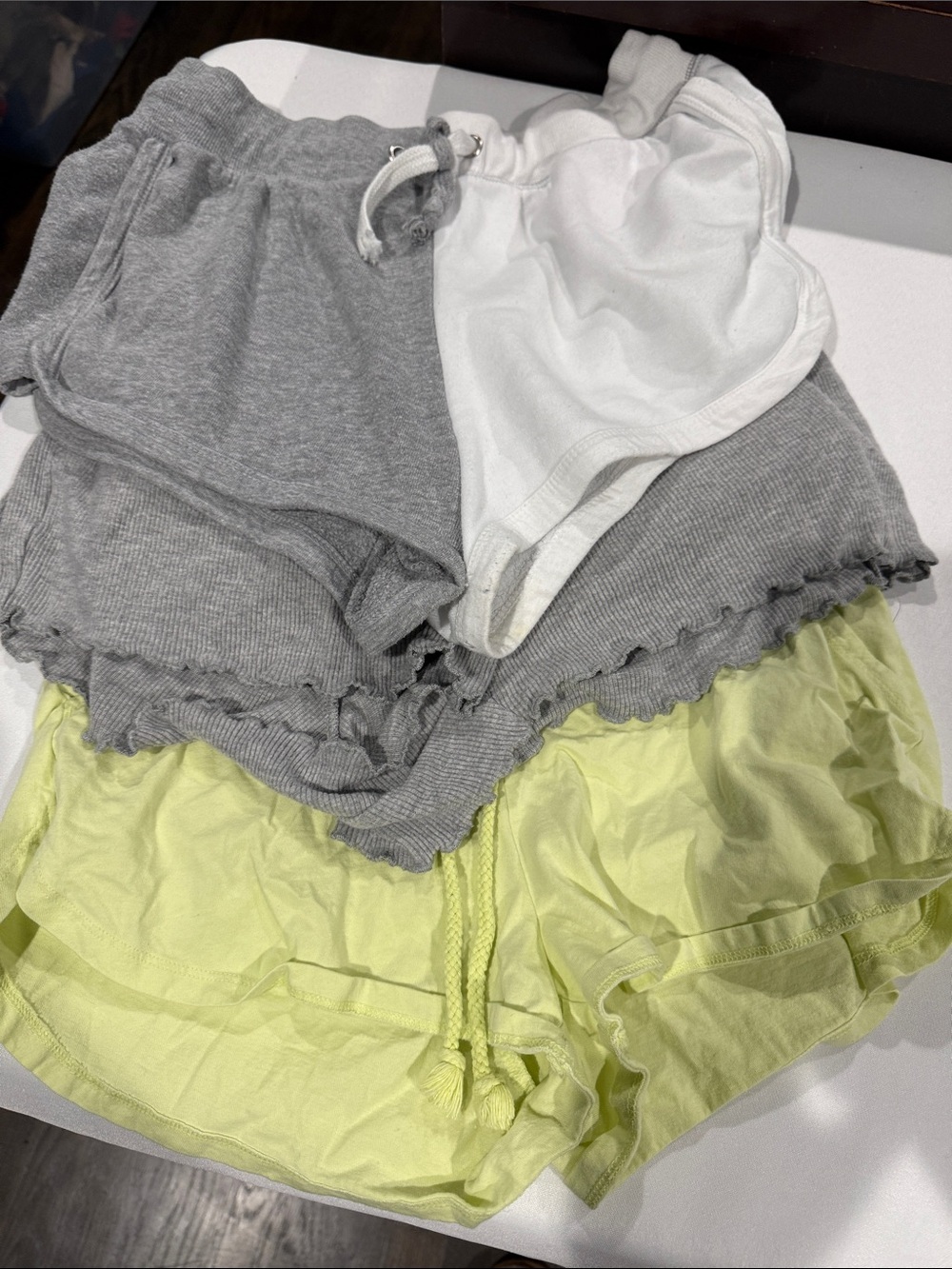 Three- Women’s Soft Lounge Shorts -